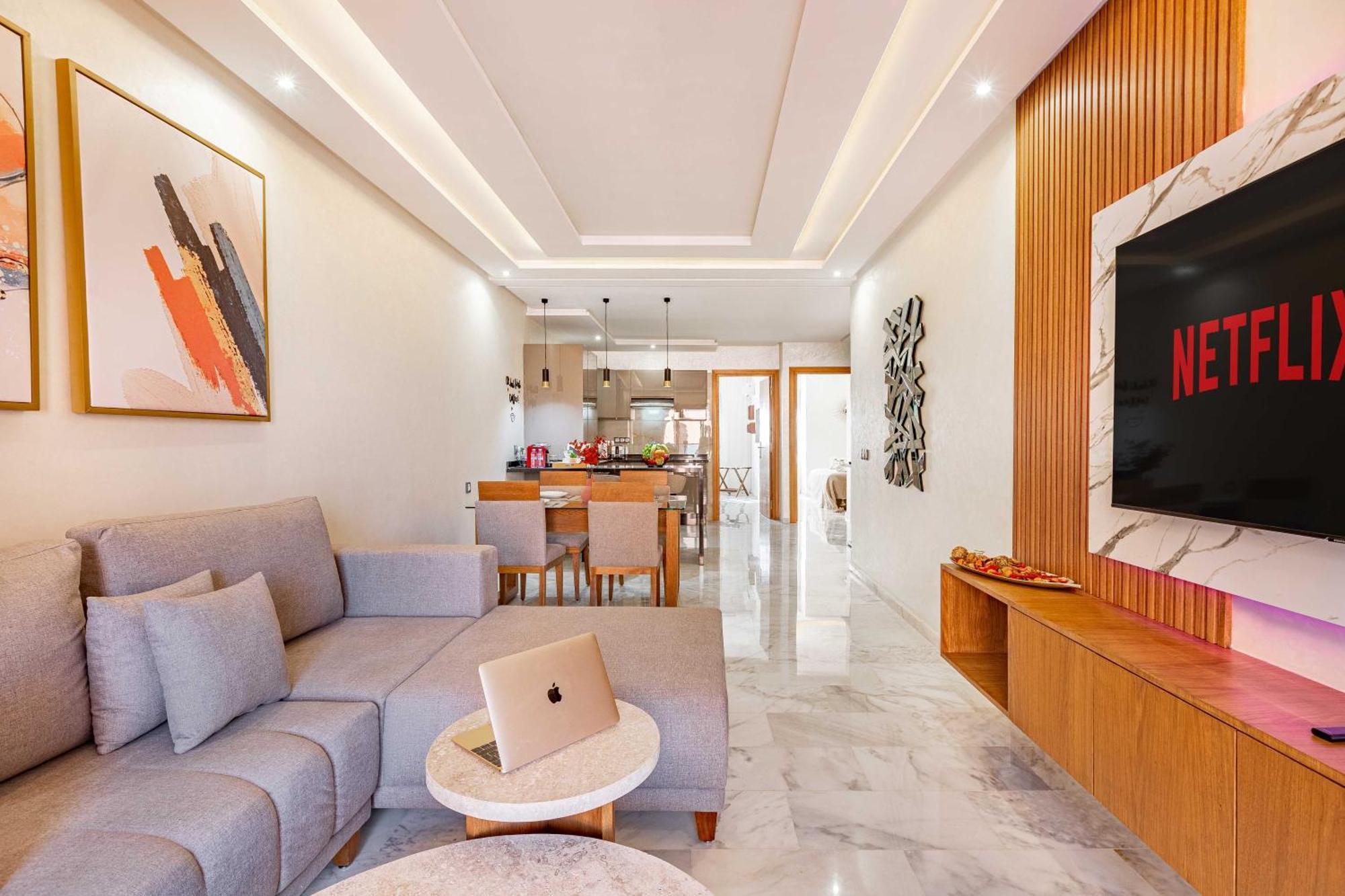 Magnifique Appartement Unique Et Central! Marrakesh Buitenkant foto