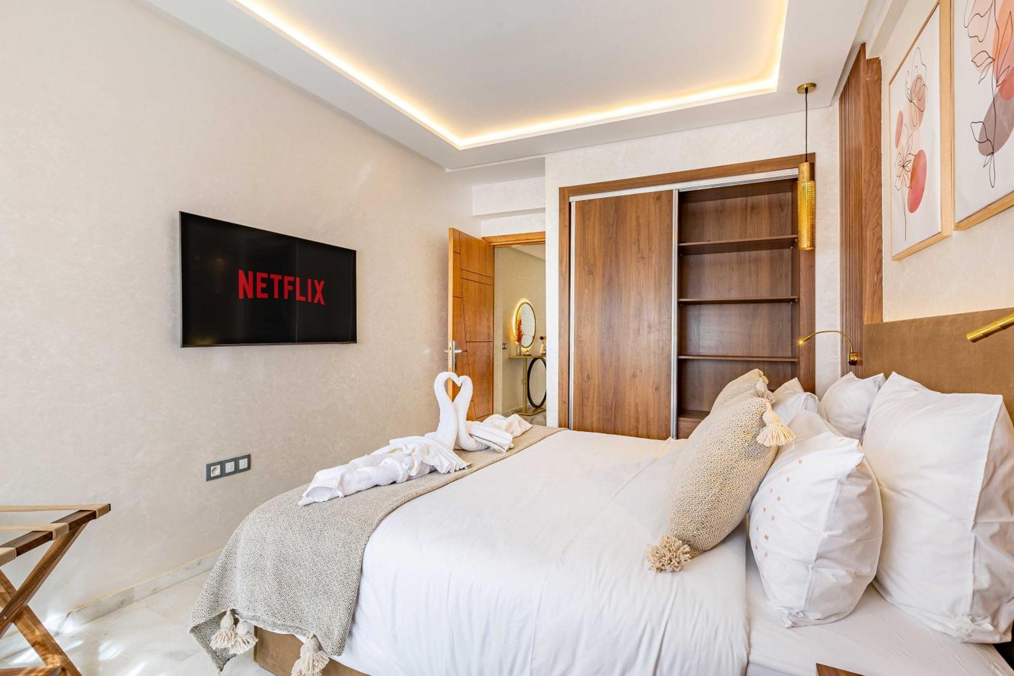 Magnifique Appartement Unique Et Central! Marrakesh Buitenkant foto