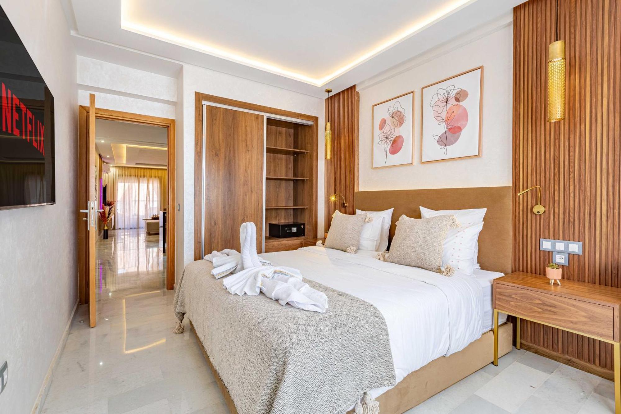 Magnifique Appartement Unique Et Central! Marrakesh Buitenkant foto